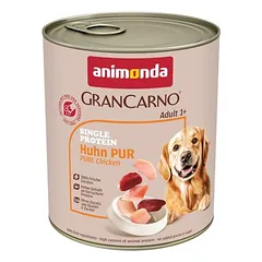 animonda GranCarno Adult Single Protein 6 x 800 g, drėgnas maistas šunims