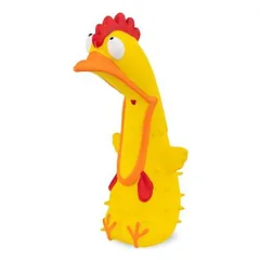 Barry King vištos lateksinis žaislas šuniui, 18 cm