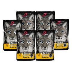 ALPHA SPIRIT WET putėsiai sterilizuotoms katėms su vištiena 85g 6vnt