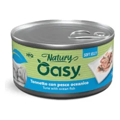 Oasy Natury Soft Jelly konservai su tunu ir įvairia žuvimi šunims