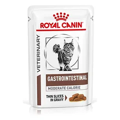 Royal Canin VHN Cat Gastrointestinal Moderate Calorie Gravy konservai katėms