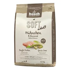Bosch HPC Soft su vištiena ir bananais, sausas maistas šunims, 1,5 - 2,9 kg — 2 nuotrauka