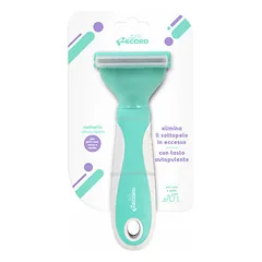Self-cleaning deshedding tool S 5,5x16cm — 1 nuotrauka