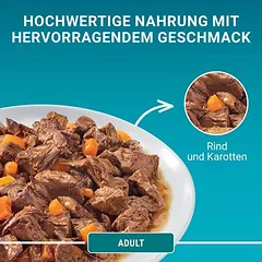 PURINA ONE Adult drėgnas maistas katėms — 5 nuotrauka