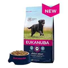 Eukanuba Adult Large Chicken sausas maistas suaugusiems didelių veislių šunims su vištiena, 16,5 kg — 2 nuotrauka