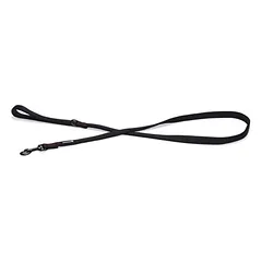 Beeztees pavadėlis šunims Parinca Premium iš nailono, juodas, Matmenys: 120 cm / 25 mm — 3 nuotrauka