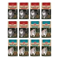 Boni-Shop Perfecto Cat Classic Knusper-Mix Trockenfutter-Set für Katzen