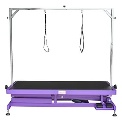 Blovi Callisto - electric lift grooming table, top x 65cm, Fioletowy / 125x65cm — 2 nuotrauka
