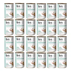 BRIT Veterinary Diet Struvite Turkey&Pea šlapimo takų sutrikimams šunims 24x400g