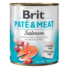 BRIT PATÉ & MEAT – LAŠIŠA 6x800 g — 2 nuotrauka