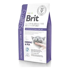 BRIT Veterinary Diets Cat Gastrointestinal 5 kg katės virškinimo sistemos sutrikimams gydyti
