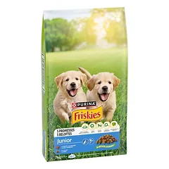Purina Friskies Junior su vištiena ir daržovėmis, sausas maistas šunims, 3 - 4,9 kg — 4 nuotrauka