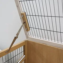 Kerbl Pet narvas smulkiems gyvūnams Indoor Deluxe, L 115 x B 60 x H 92,5 cm — 3 nuotrauka