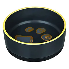 Trixie Jimmy Bowl Keraminis dubuo šunims ir katėms su guminiu pagrindu, 0.75 l/ø 16 cm