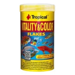 Tropical Vitality&Color spalvas ryškinantis pašaras žuvims 500 ml