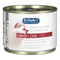 DR.CLAUDER’S KIDNEY DIET, konservai inkstų problemų turinčioms katėms 200g