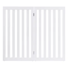 Šunų aptvaras 101x1,5x89cm., baltos spalvos — 4 nuotrauka