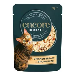 Applaws Encore Chicken Breast With Brown Rice konservai suaugusiems katėms su vištienos krūtinėle ir rudaisiais ryžiais, 70 g — 2 nuotrauka