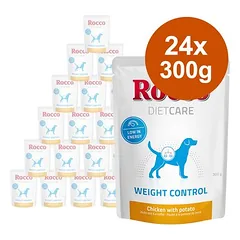 Rocco Diet Care Weight Control su vištiena ir bulvėmis, drėgnas maistas šunims 300 g, paketėlis — 5 nuotrauka