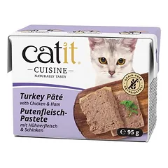 Catit Cuisine paštetas, drėgnas maistas katėms, ekonominė pakuotė 24 x 95 g — 4 nuotrauka