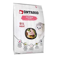 Ontario Kitten su vištiena, sausas maistas kačiukams 6,5 kg parduotuvėje petreon.lt
