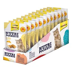 GimCat Nutri Pockets su sūriu, skanėstai katėms — 2 nuotrauka