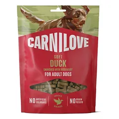 Carnilove Semi Moist Duck enriched with Rosemary pusminkštis skanėstas šunims su antiena ir rozmarinu, 200 g