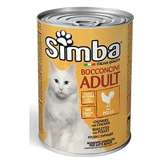 Simba konservuotas pašaras katėms su vištiena 415g