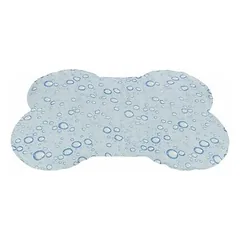 Trixie Dog Cooling Mat Bone Shape Large Light Blue 85 x 60 cm