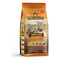 WOLFSBLUT Wide Plain Puppy sausas maistas šuniukams su arkliena ir batatais, 2 kg — 2 nuotrauka