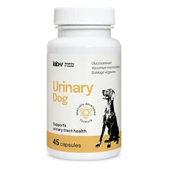 LAB-V Urinary Dog - Pagalba šunims sergant šlapimo takų infekcija 45 kapsulės