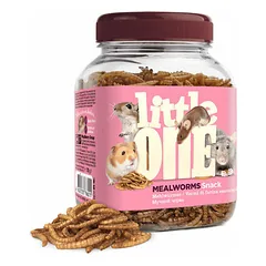 Little One Snack Mealworms 70g parduotuvėje 1petshop.lt