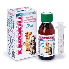 Catalysis Kardioli Pets sirupas, papildomas maistas šunims ir katėms širdies ir kraujagyslių sistemos palaikymui, 150 ml