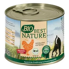 Best Nature Cats Bio Hähnchen und Zucchini
