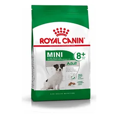 ROYAL CANIN Mini Adult 8+ 2 kg sausas ėdalas vyresniems 8-12 metų amžiaus mažų veislių šunims