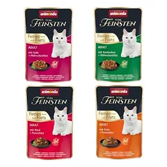 animonda kombinuotas rinkinys: 32 x 85 g Adult išskirtinė įvairovė + 20 x 15 g Milkies Selection, drėgnas maistas katėms, 80 - 99 g — 3 nuotrauka