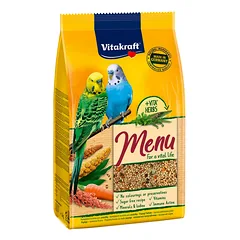 Vitakraft Premium Menu visavertis banguotųjų papūgų lesalas