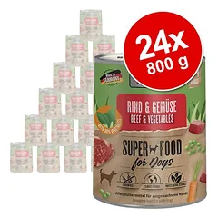 Sparpaket MAC's Nassfutter für Hunde 24 x 800 g