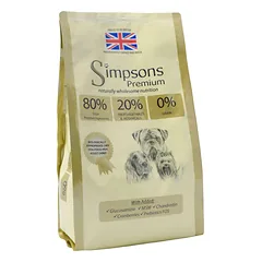 Simpsons Premium 80/20 Mix Fish - maistas suaugusiems šunims, su žuvimi, 2kg — 4 nuotrauka
