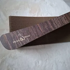 Kartoninė draskyklė-gultas katėms Mruu&Pruu SIGMA, ruda — 4 nuotrauka
