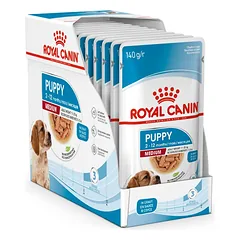 Royal Canin Medium Puppy konservai šuniukams padaže