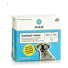 AIKA CARTIVET®+msm – papildas sąnariams ir kremzlėms N100 — 2 nuotrauka