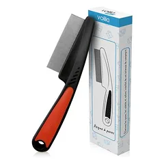 MCBOSON Flohkamm für Katzen, 15 cm