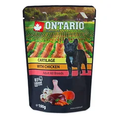 Ontario Kremzlės ir Vištiena sultinyje 100g