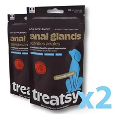 Treatsy maisto papildas – analinės liaukos šunims, 1 x 30 Happen — 2 nuotrauka