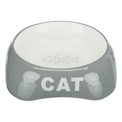 TRIXIE Cat Dubenėlis, žuvies kaulas, keramika, 0.2 l, 13 cm (pak.4) — 4 nuotrauka