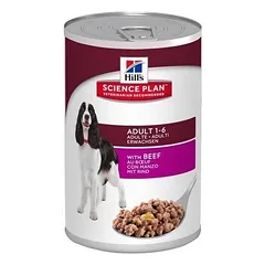 HILL'S SP Science Plan Canine Adult beef 370g - konservuoti