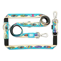 Max & Molly Multi-Leash Aloha - reguliuojamas pavadėlis šunims, įdomus raštas, 200 cm
