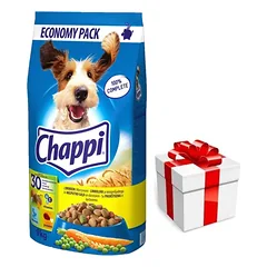 CHAPPI 9kg - sausas maistas šunims su paukštiena ir daržovėmis + Staigmena ŠUNIUI nuotrauka