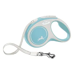 Flexi New COMFORT Tape Leash XS 3m pavada šunims, šviesiai mėlyna